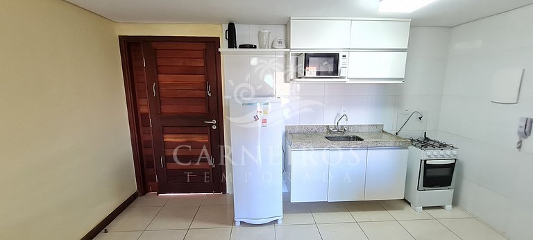 Flat 01 Quarto 1º Andar- Club Meridional Carneiros (B4-1PP)