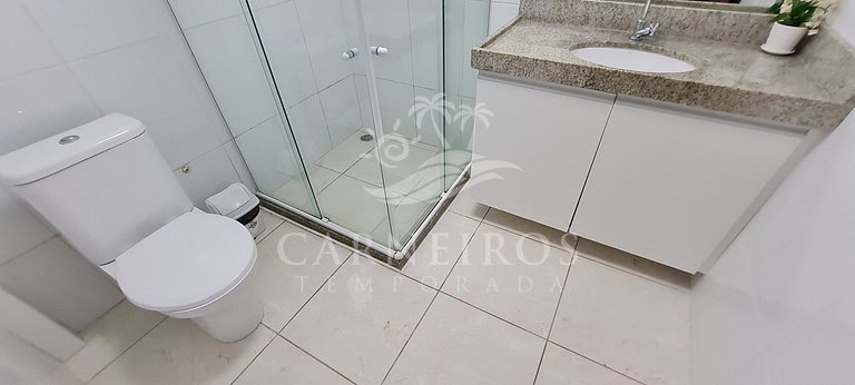 Flat 01 Quarto 1º Andar- Club Meridional Carneiros (B4-1PP)