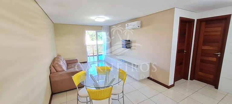 Flat 01 Quarto 1º Andar - Club Meridional Carneiros (B2-5PP)
