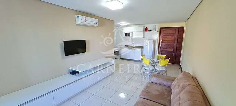 Flat 01 Quarto 1º Andar - Club Meridional Carneiros (B2-5PP)