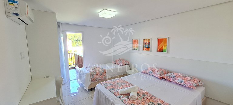Flat 01 Quarto 1º Andar - Club Meridional Carneiros (B2-5PP)