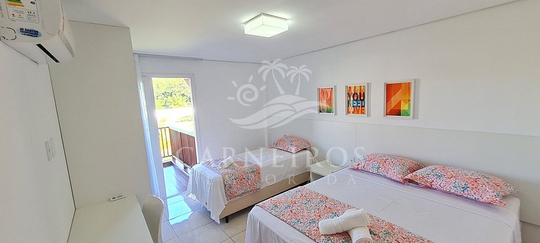 Flat 01 Quarto 1º Andar - Club Meridional Carneiros (B2-5PP)
