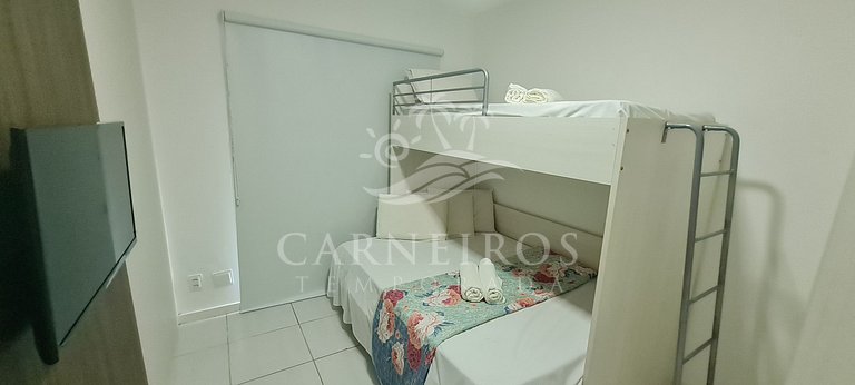 Flat 1 Quarto - Muro Alto Clube - Porto de Galinhas