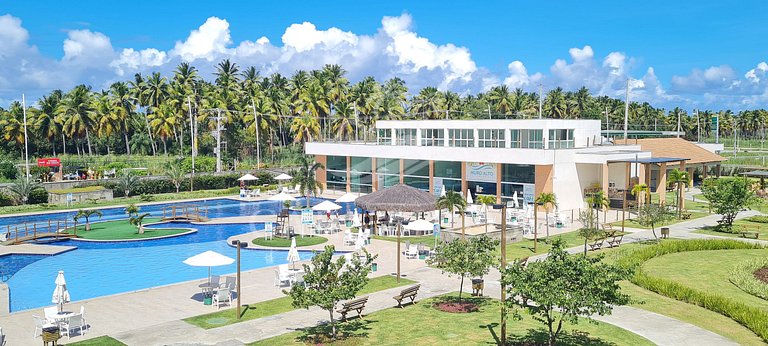 Flat 1 Quarto no Muro Alto Clube (MAC D13-B)