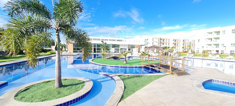 Flat 3 Quartos - Muro Alto Clube - Porto de Galinhas