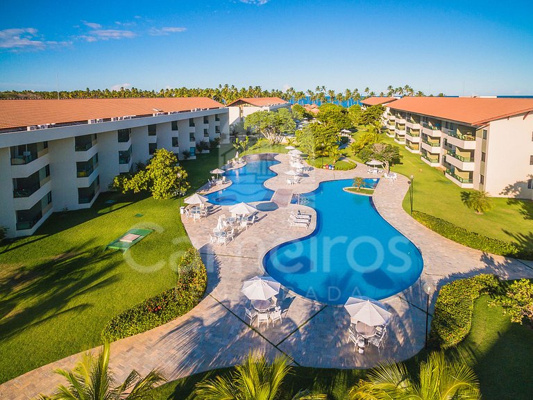 Flat 1 Quarto no Carneiros Beach Resort (A06-E)
