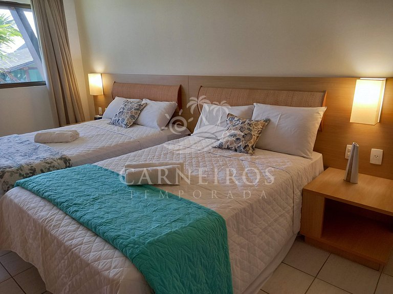 Flat 1 Quarto no Beach Class Muro Alto, Porto de Galinhas
