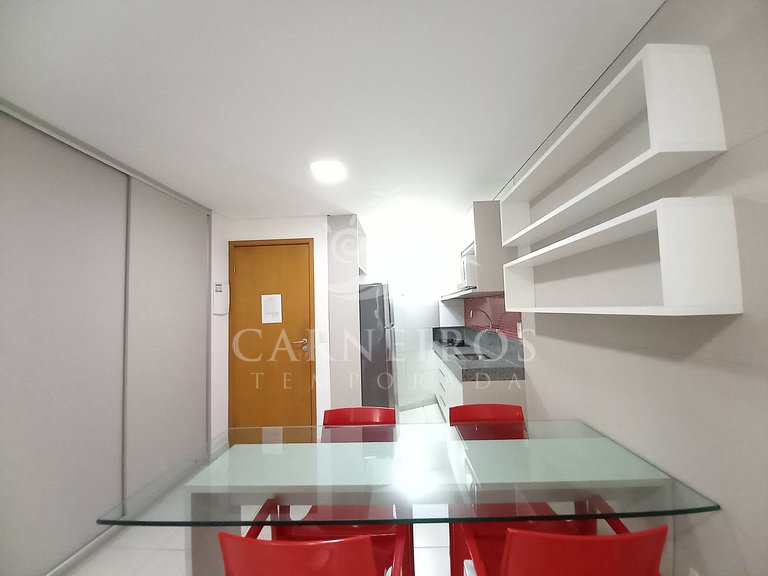 Flat 1 Quarto - Carneiros Beach Resort (B04-D)