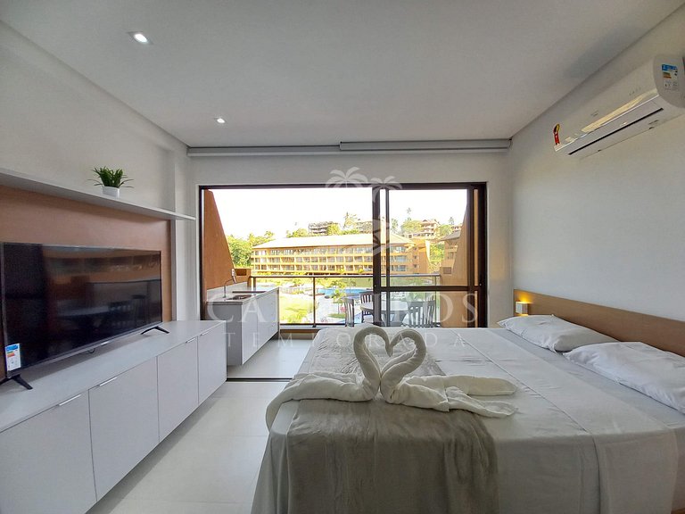 1 Quarto - Eco Resort - Ao lado da Igrejinha (B06-2)
