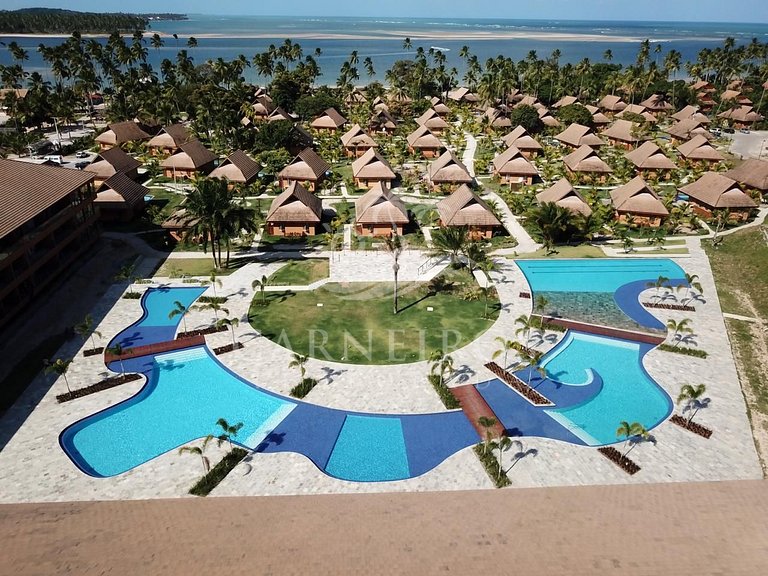 Flat 01 Quarto - Eco Resort Praia dos Carneiros (B19-3)