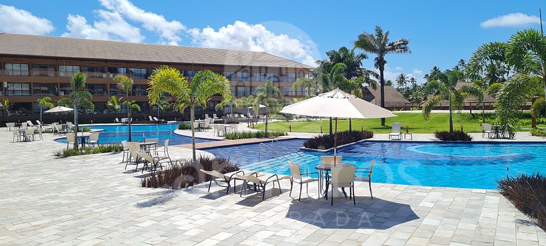 Flat 1 Quarto - Eco Resort Praia dos Carneiros (B26-3)