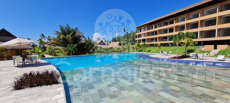 Flat 1 Quarto - Eco Resort Praia dos Carneiros (B26-3)