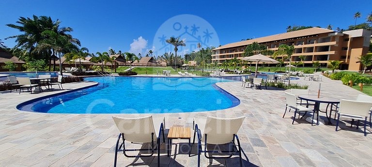 Flat 1 Quarto - Eco Resort Praia dos Carneiros (B26-3)