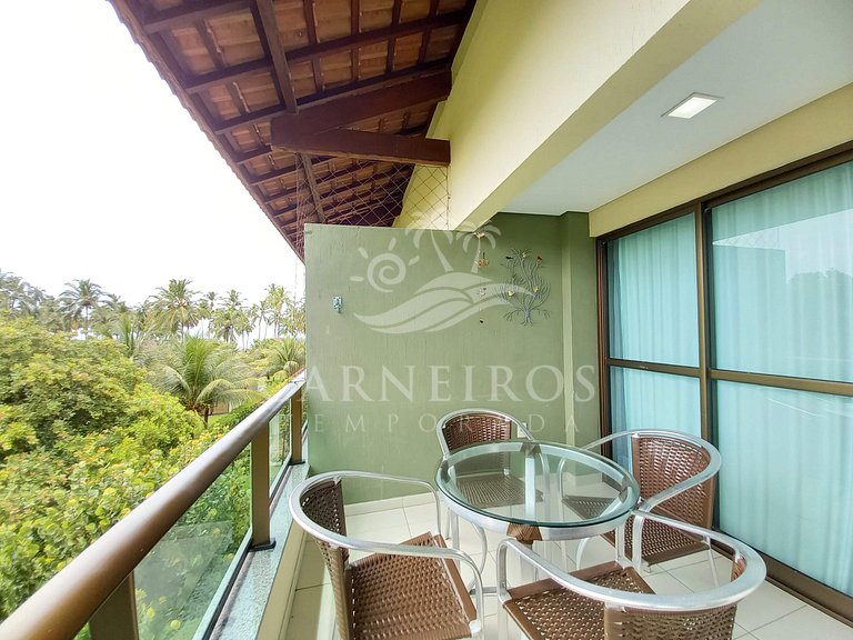 Flat 2 Quartos no Carneiros Beach Resort (C02-1)