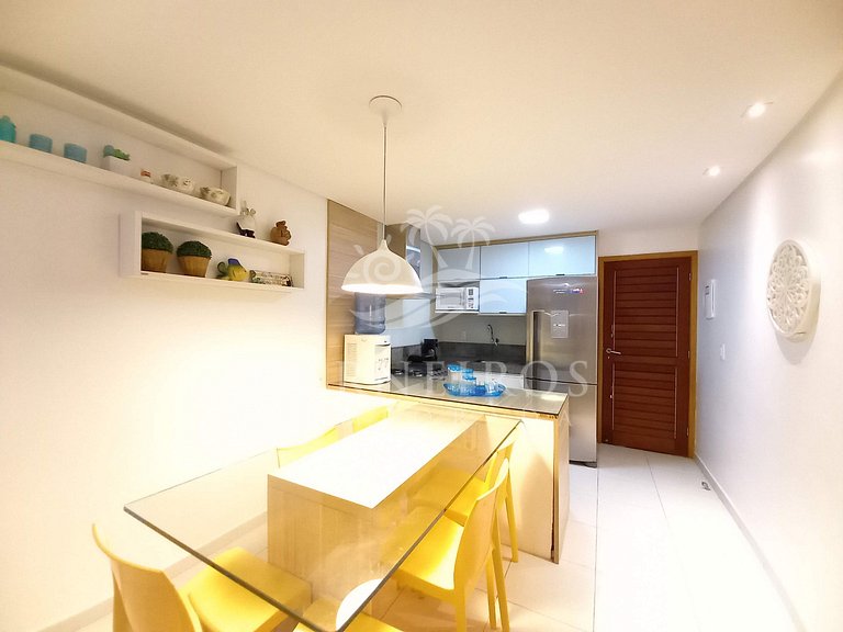 Flat 2 Quartos no Carneiros Beach Resort (C02-1)