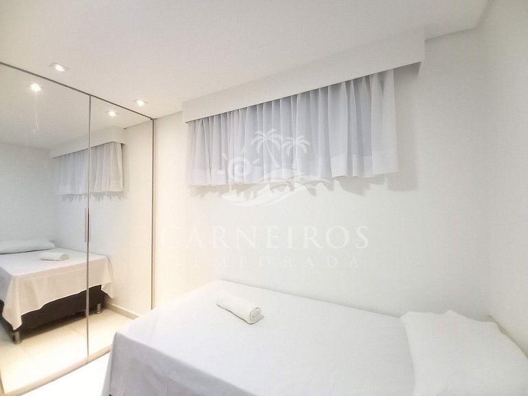 Flat 2 Quartos no Carneiros Beach Resort (C02-1)