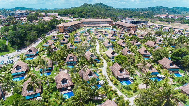 Flat 1 Quarto - Eco Resort Praia dos Carneiros (B17-2)