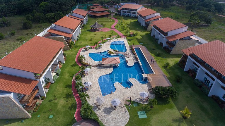 Flat 1º Andar - Club Meridional Praia dos Carneiros (B2-3PP)
