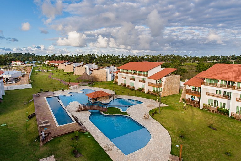 Flat com Varanda no Clube Meridional (B2-3PS)