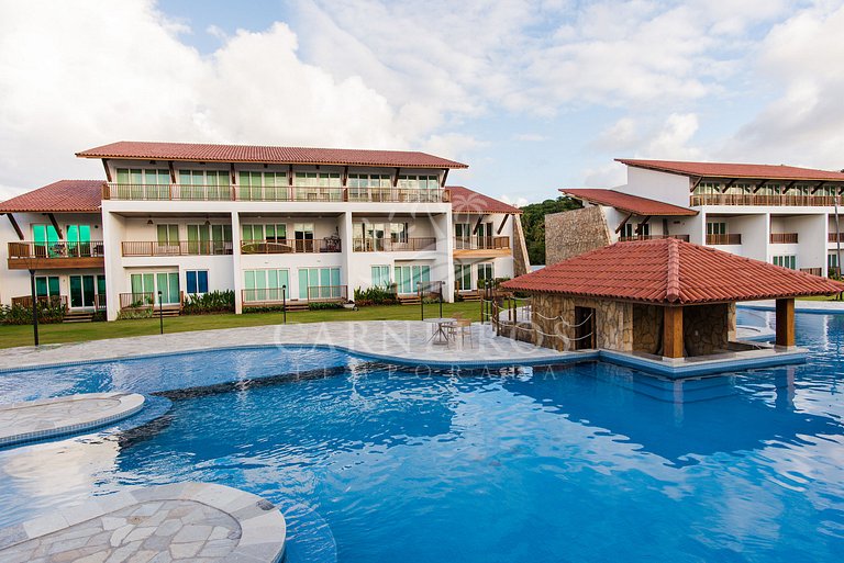 Flat 1º Andar - Club Meridional Praia dos Carneiros (B2-3PP)