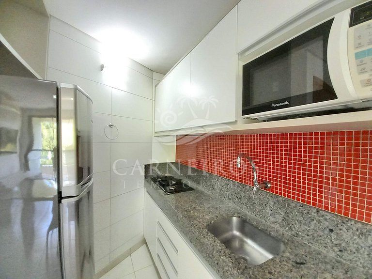 Flat 1 Quarto - Carneiros Beach Resort (B04-D)