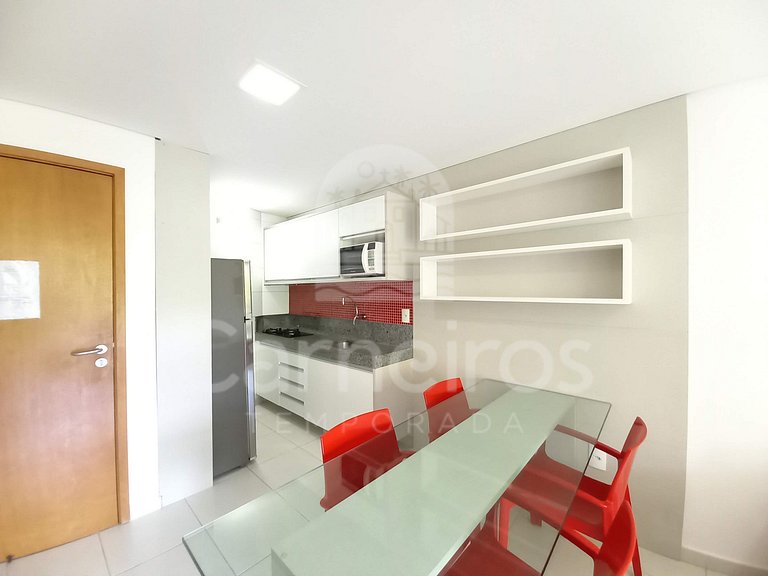 Flat 1 Quarto - Carneiros Beach Resort (B04-D)