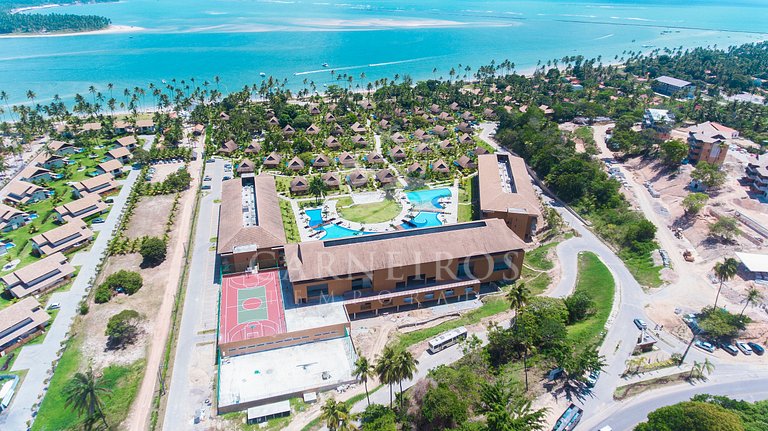 Flat 01 Quarto - Eco Resort Praia dos Carneiros (A11-2)