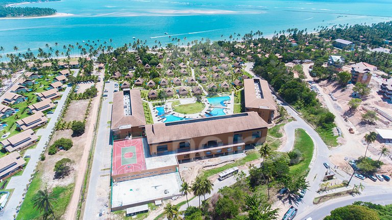 Flat 1 Quarto - Eco Resort Praia dos Carneiros (B16-3)
