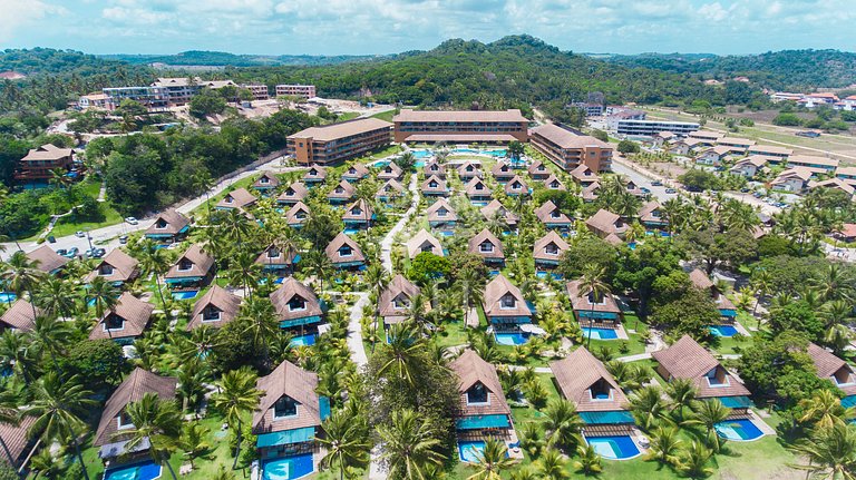Flat 1 Quarto - Eco Resort Praia dos Carneiros (B16-3)