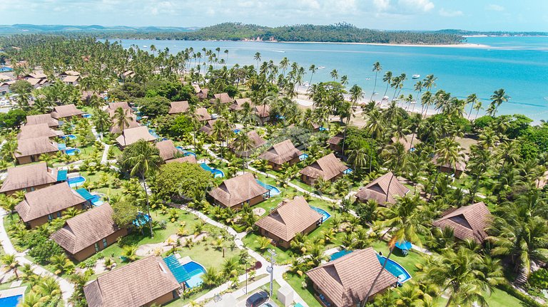 Flat 1 Quarto - Eco Resort Praia dos Carneiros (B17-3)