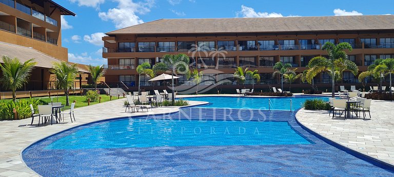 Flat 1 Quarto - Eco Resort Praia dos Carneiros (X03-2)