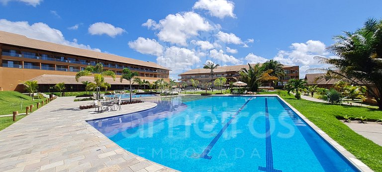 Flat 01 Quarto - Eco Resort Praia dos Carneiros (A06-3)