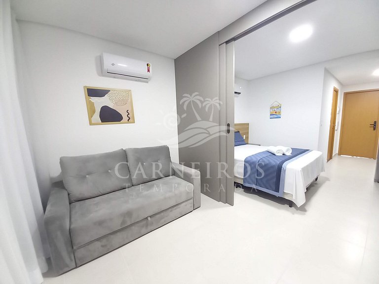 Flat 1 Quarto - Eco Resort Praia dos Carneiros (B05-3)