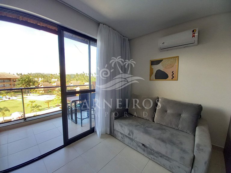Flat 1 Quarto - Eco Resort Praia dos Carneiros (B05-3)