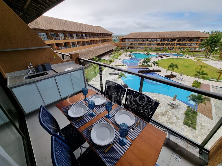 Flat 1 Quarto - Eco Resort Praia dos Carneiros (B05-3)