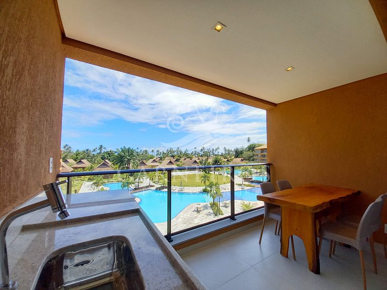 Flat 1 Quarto - Eco Resort Praia dos Carneiros (A21-3)