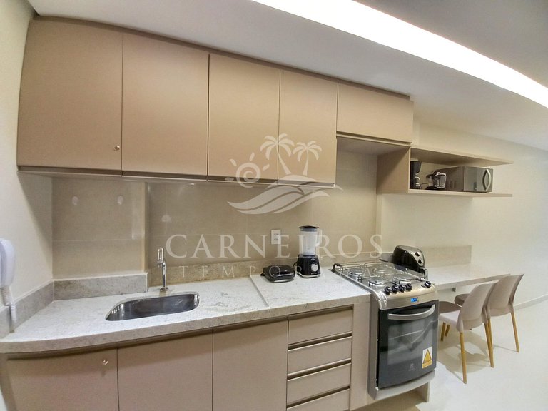 Flat 1 Quarto - Eco Resort Praia dos Carneiros (A21-3)