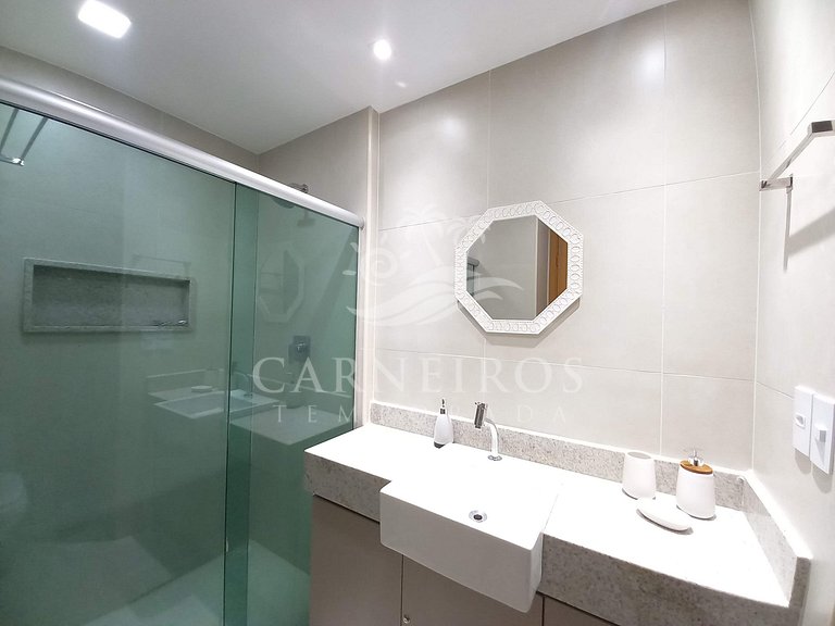Flat 1 Quarto - Eco Resort Praia dos Carneiros (A21-3)