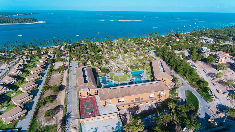Flat 01 Quarto - Eco Resort Praia dos Carneiros (A06-3)