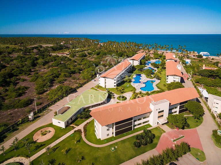 Flat 2 Quartos no Carneiros Beach Resort (B04-A)