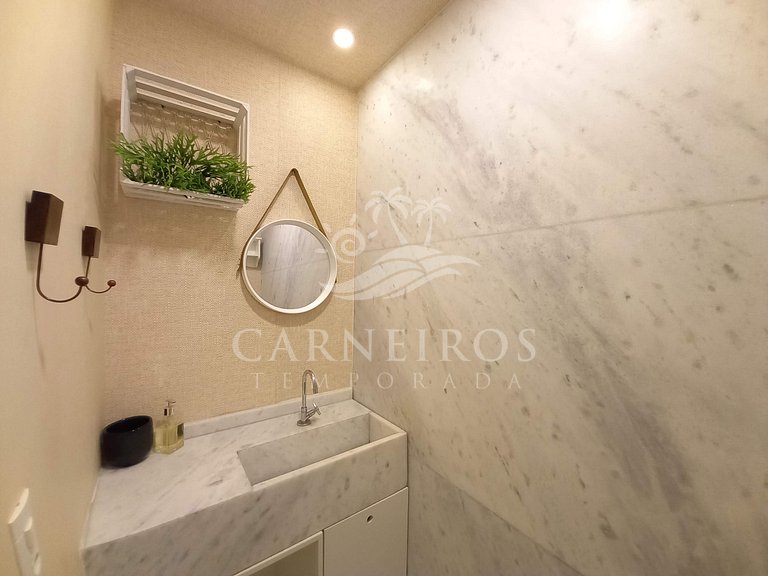 Flat 1 Quarto - Carneiros Beach Resort (B01-5)