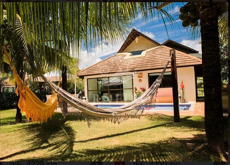 Bangalô Luxo - Piscina Privativa à Beira Mar (A7)