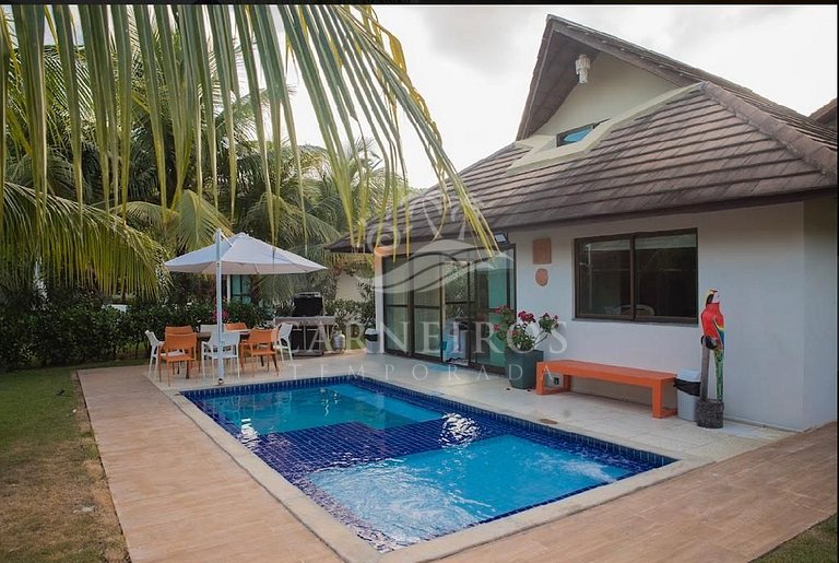 Bangalô Luxo - Piscina Privativa à Beira Mar (A7)