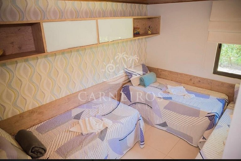 Bangalô Luxo - Piscina Privativa à Beira Mar (A7)