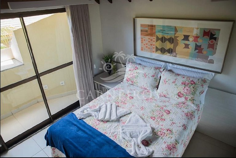 Bangalô Luxo - Piscina Privativa à Beira Mar (A7)