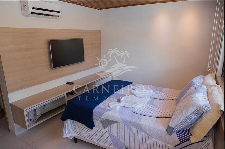 Bangalô Luxo - Piscina Privativa à Beira Mar (A7)