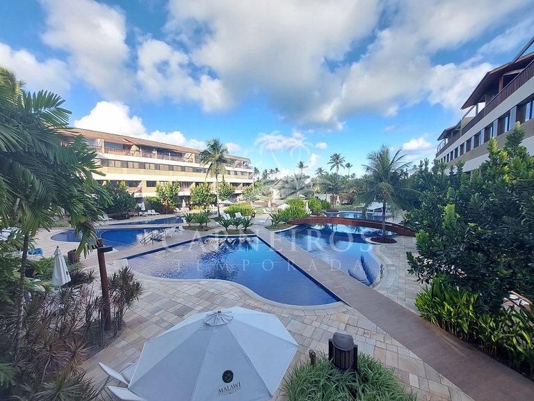 Flat 02 Quartos no Malawi Muro Alto Beach Houses - (B05-2)