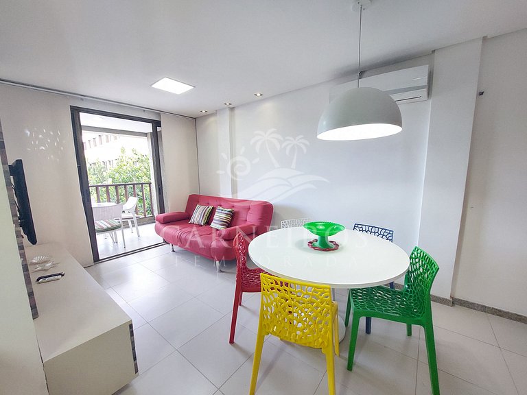 Flat 02 Quartos no Malawi Muro Alto Beach Houses - (B05-2)