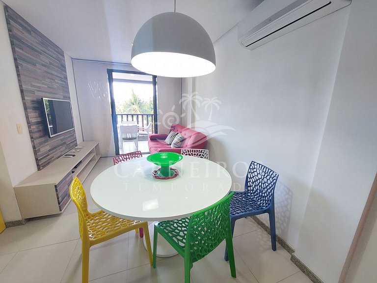 Flat 02 Quartos no Malawi Muro Alto Beach Houses - (B05-2)
