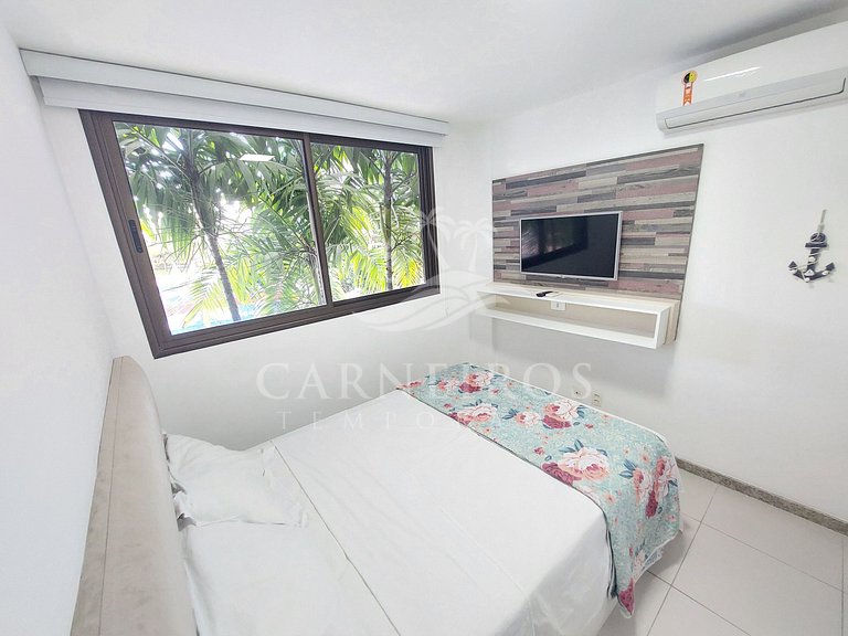Flat 02 Quartos no Malawi Muro Alto Beach Houses - (B05-2)
